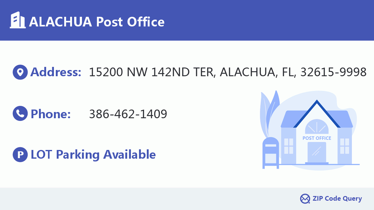 Post Office:ALACHUA
