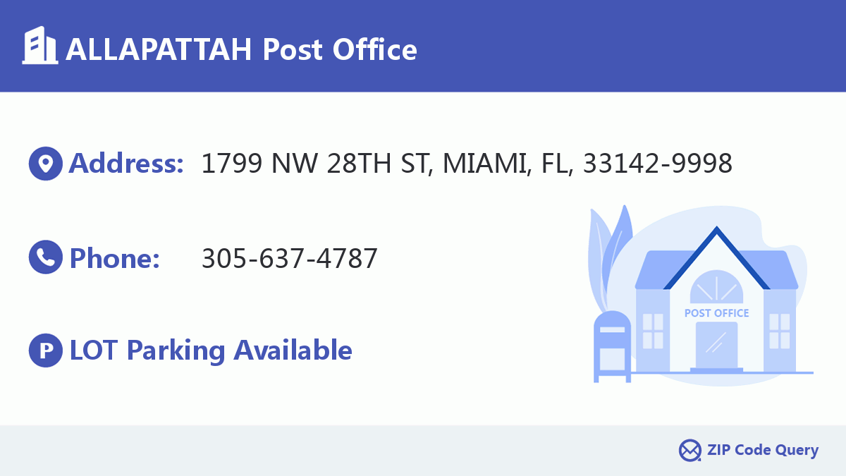 Post Office:ALLAPATTAH