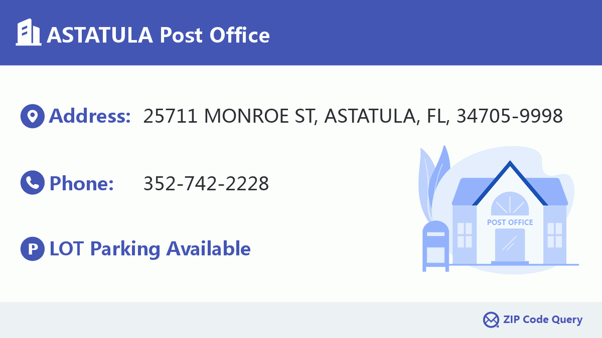Post Office:ASTATULA