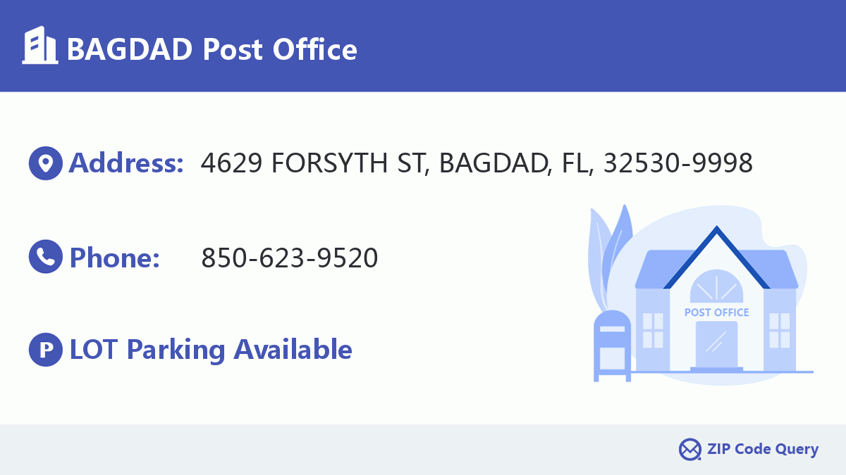 Post Office:BAGDAD
