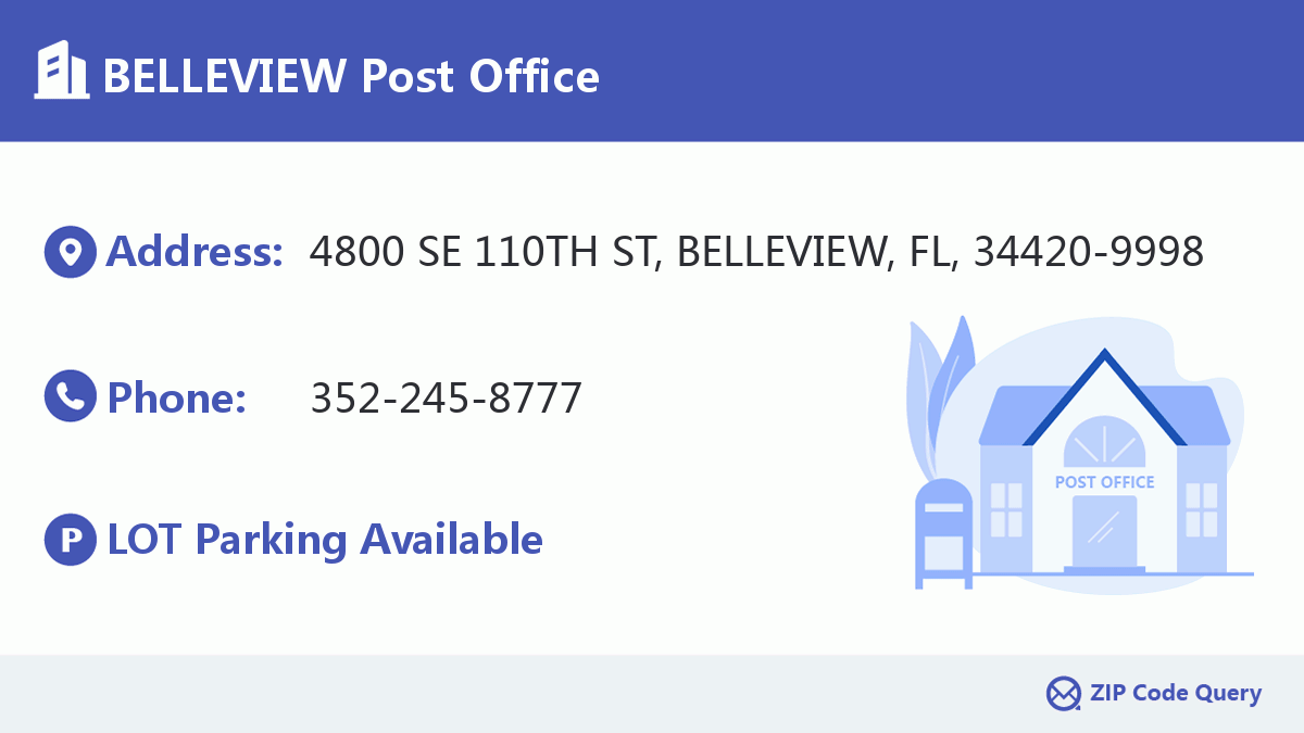 Post Office:BELLEVIEW