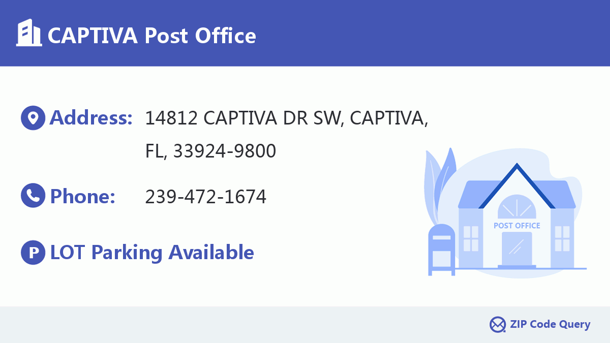 Post Office:CAPTIVA
