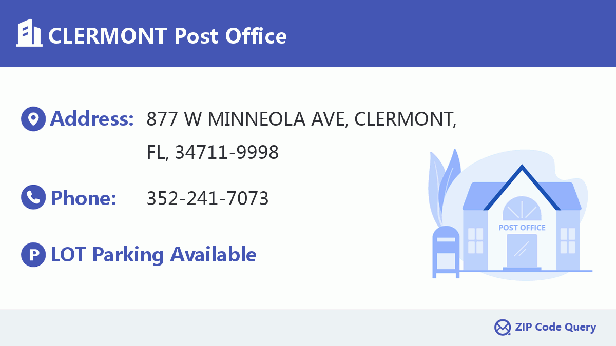 Post Office:CLERMONT