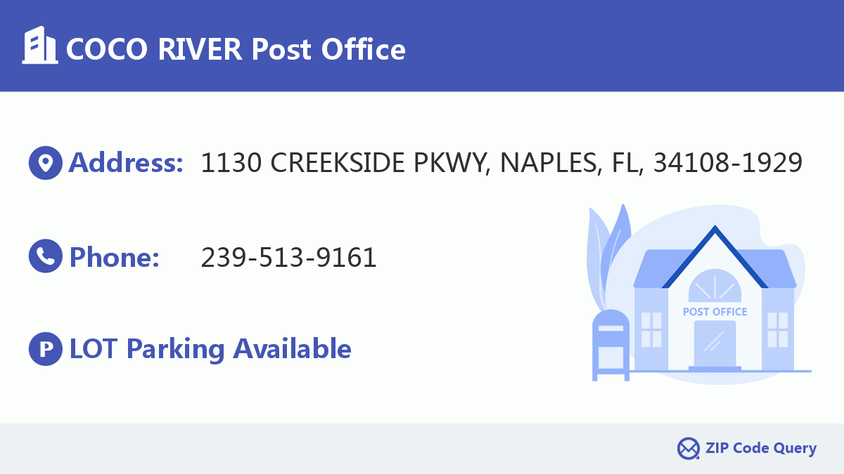 Post Office:COCO RIVER