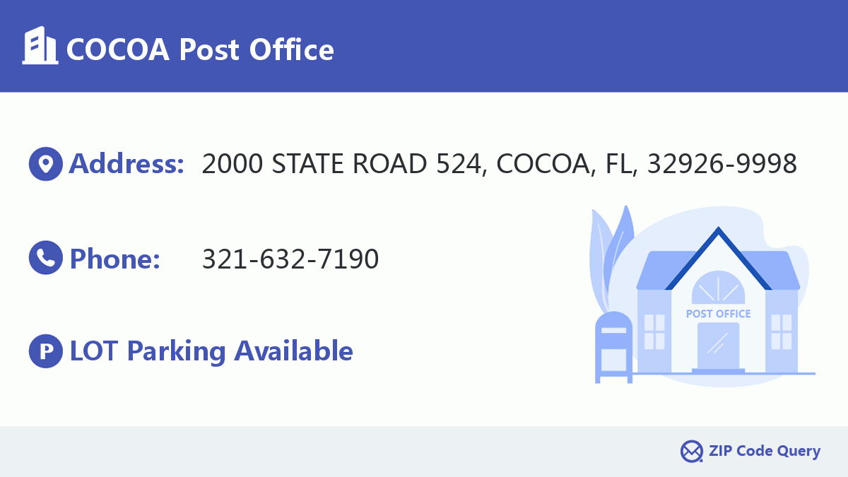 Post Office:COCOA