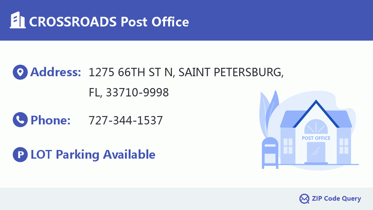 Post Office:CROSSROADS