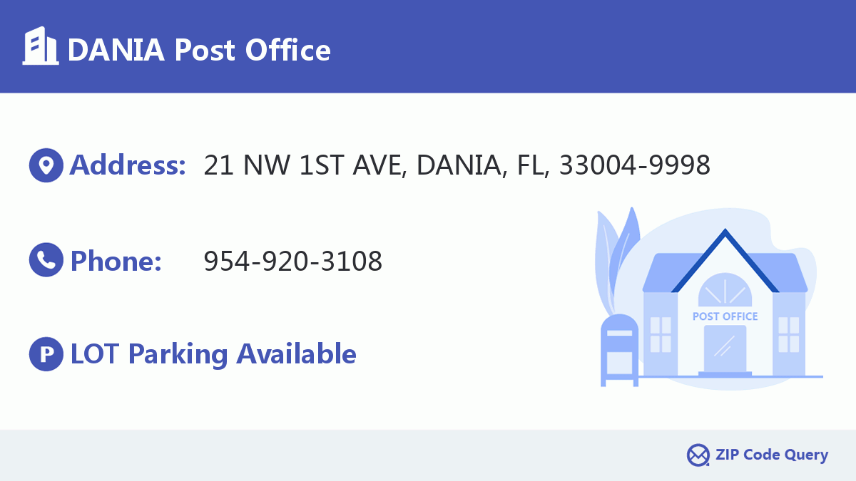 Post Office:DANIA