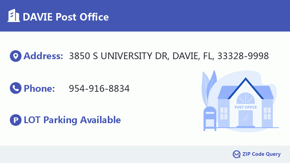 Post Office:DAVIE