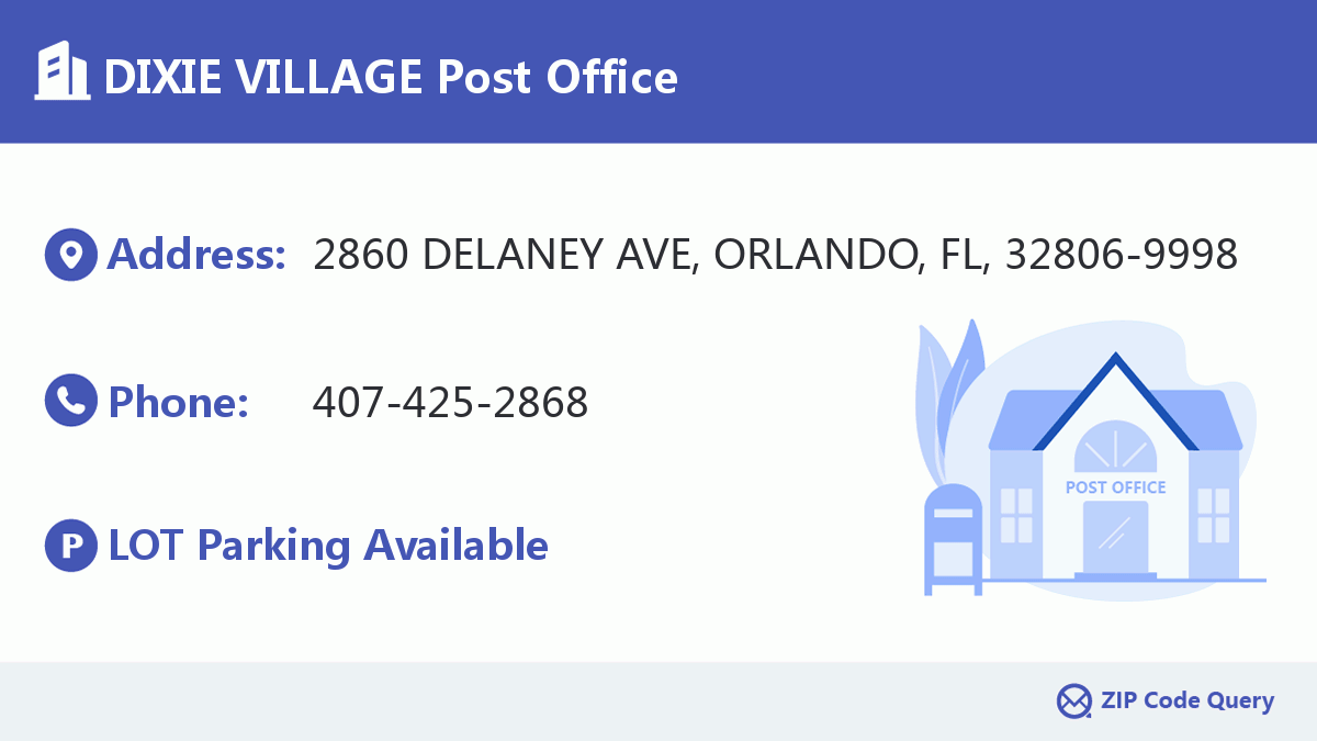 Post Office:DIXIE VILLAGE