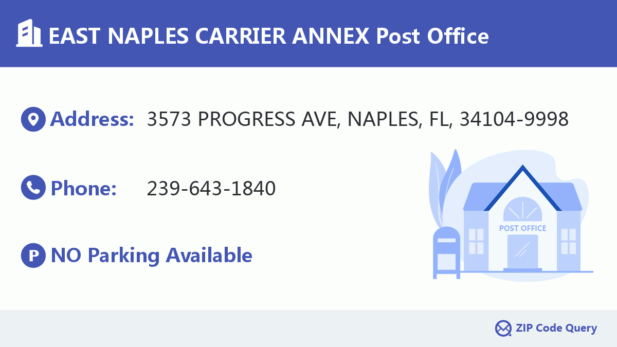 Post Office:EAST NAPLES CARRIER ANNEX