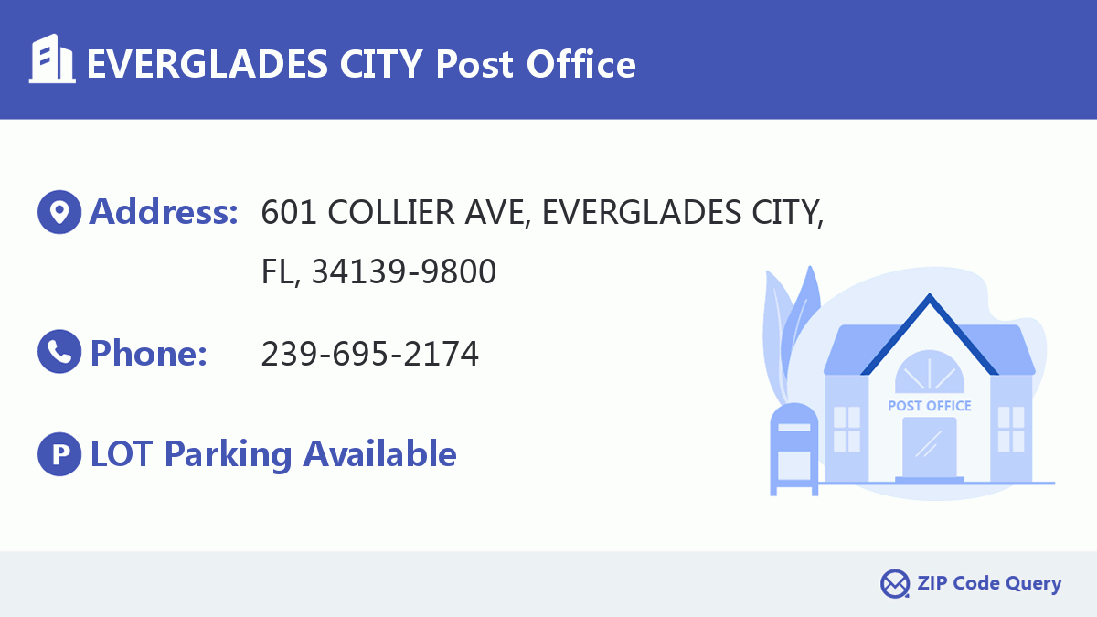 Post Office:EVERGLADES CITY