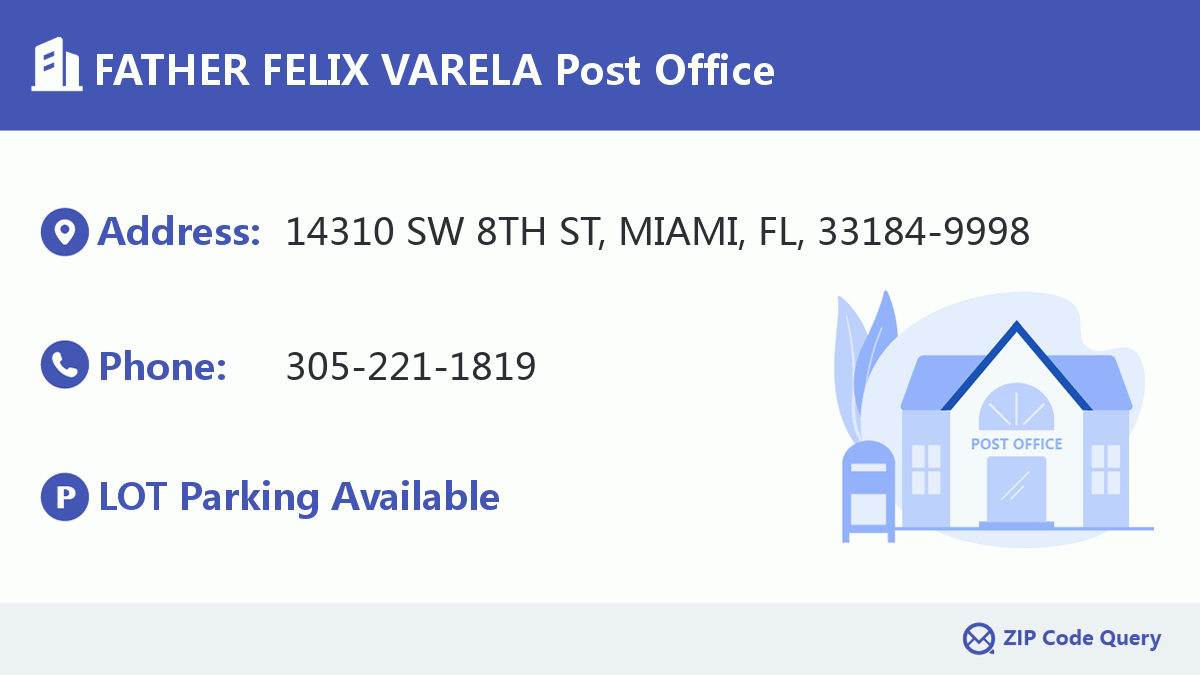 Post Office:FATHER FELIX VARELA