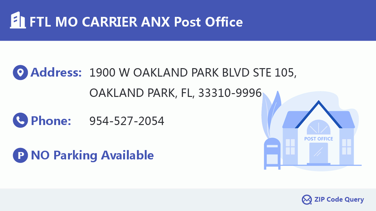 Post Office:FTL MO CARRIER ANX