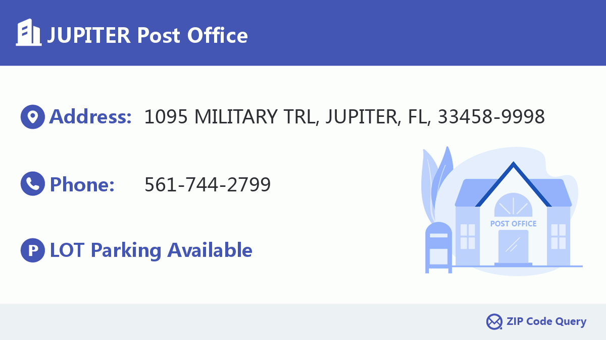 Post Office:JUPITER