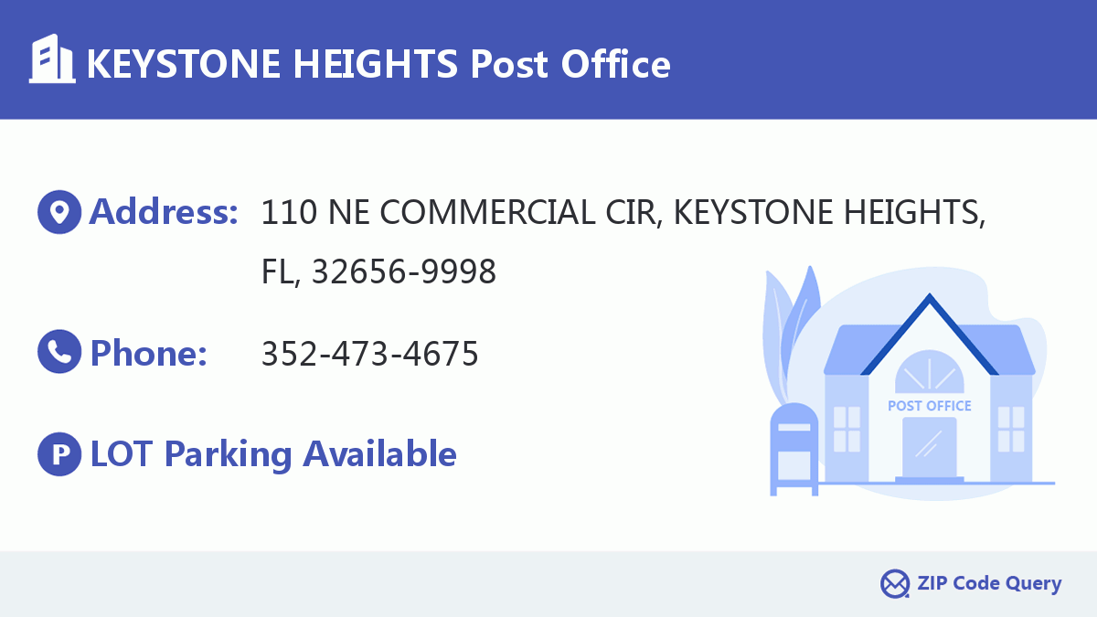 Post Office:KEYSTONE HEIGHTS