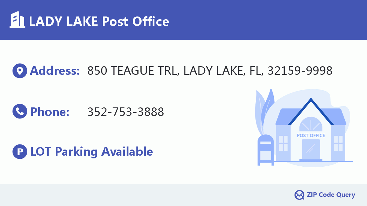 Post Office:LADY LAKE