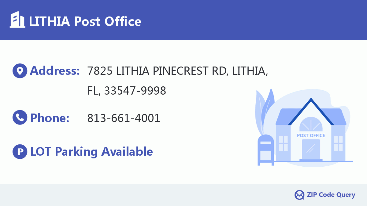 Post Office:LITHIA