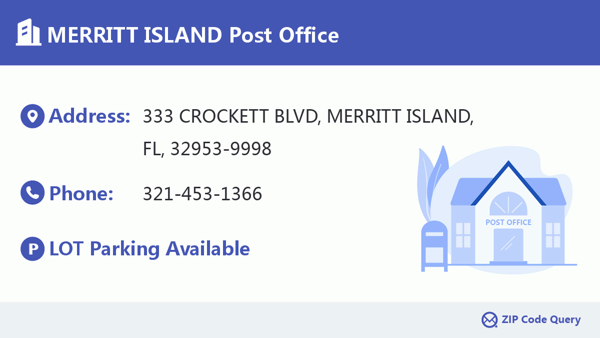 Post Office:MERRITT ISLAND