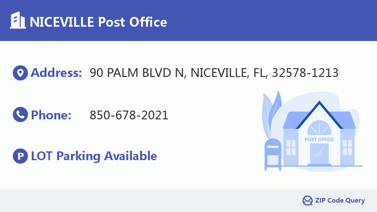 Post Office:NICEVILLE