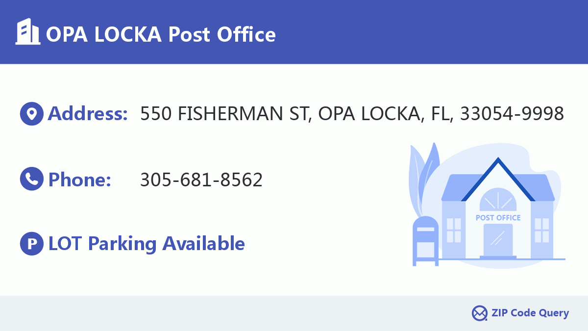 Post Office:OPA LOCKA