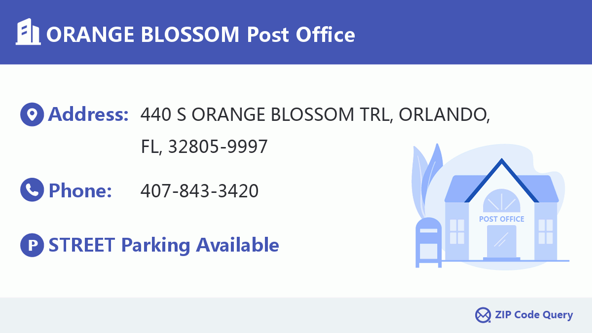 Post Office:ORANGE BLOSSOM