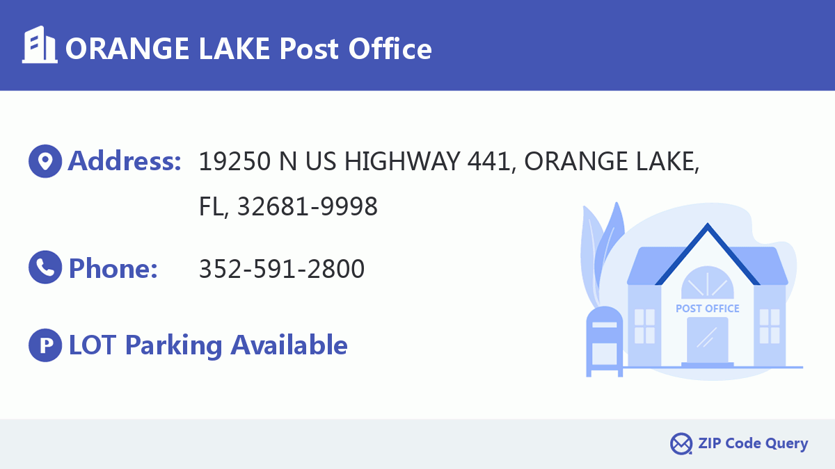 Post Office:ORANGE LAKE