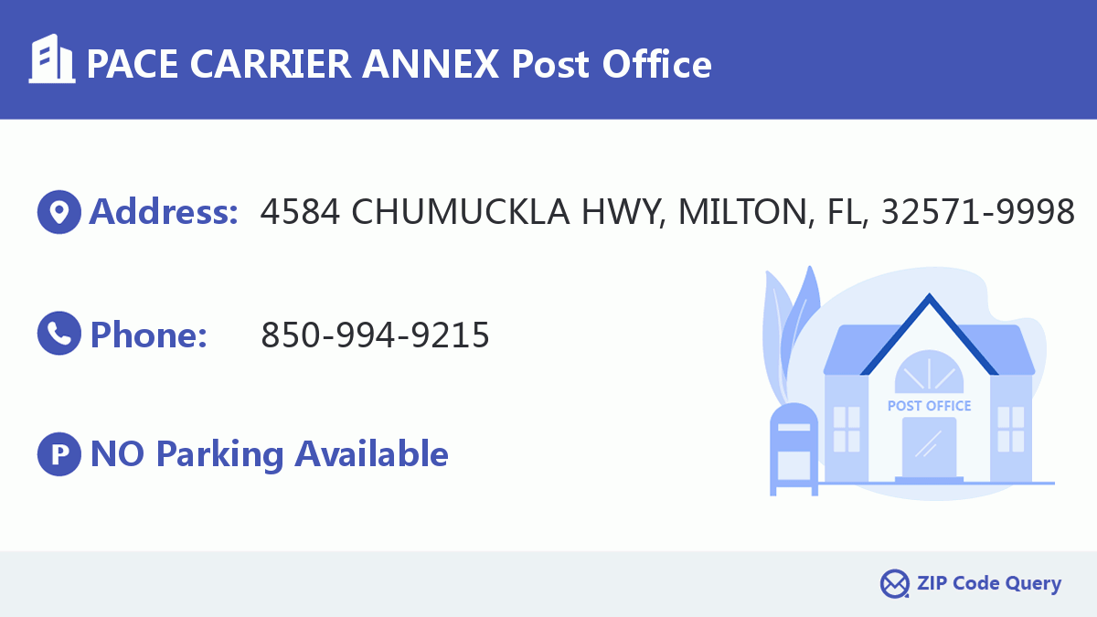 Post Office:PACE CARRIER ANNEX
