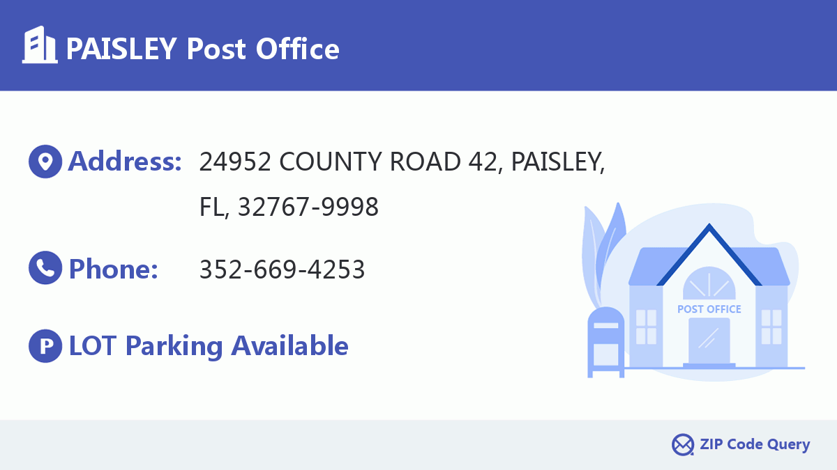 Post Office:PAISLEY
