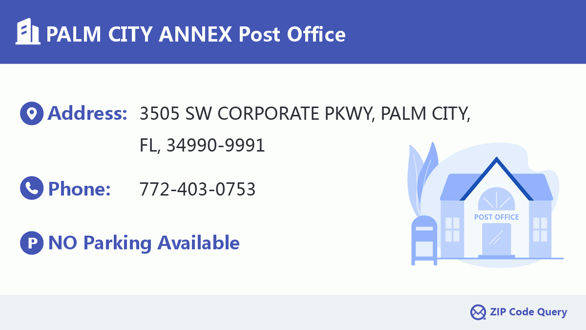 Post Office:PALM CITY ANNEX