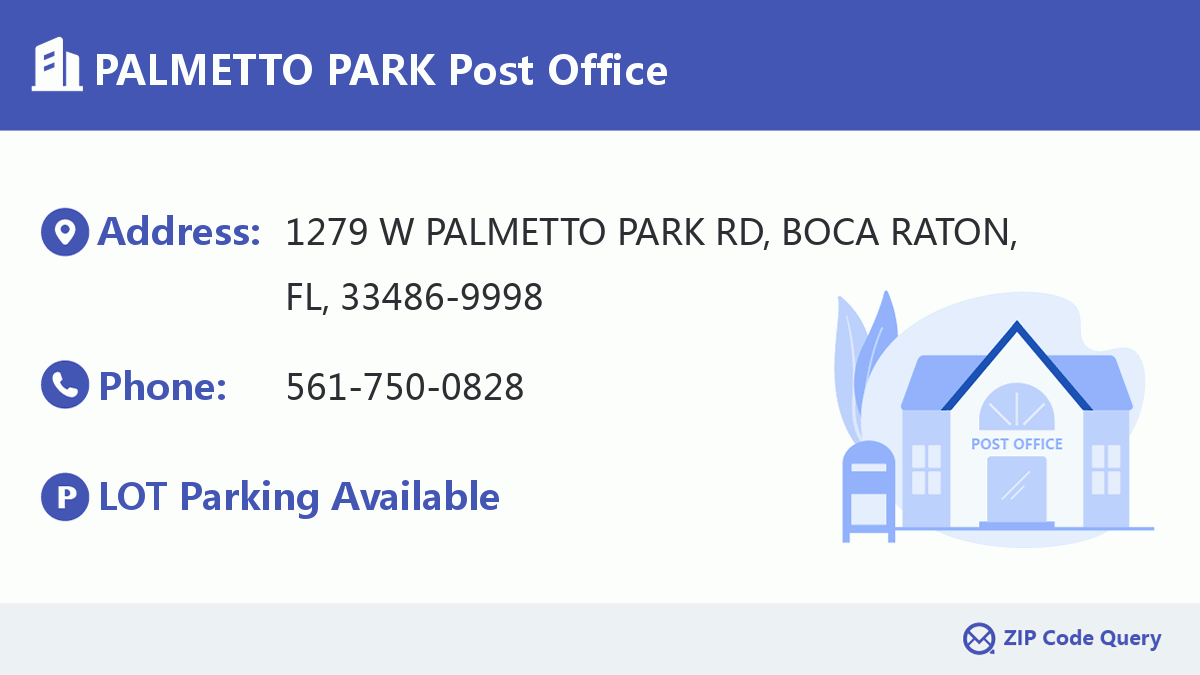 Post Office:PALMETTO PARK