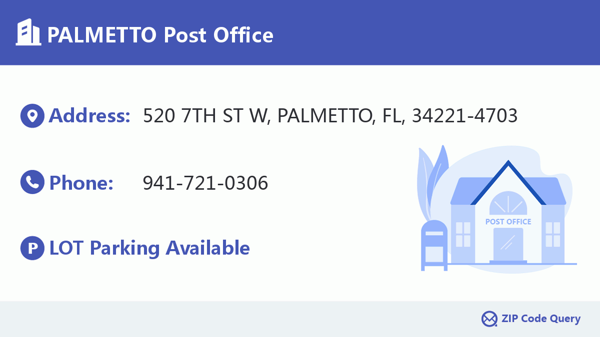 Post Office:PALMETTO
