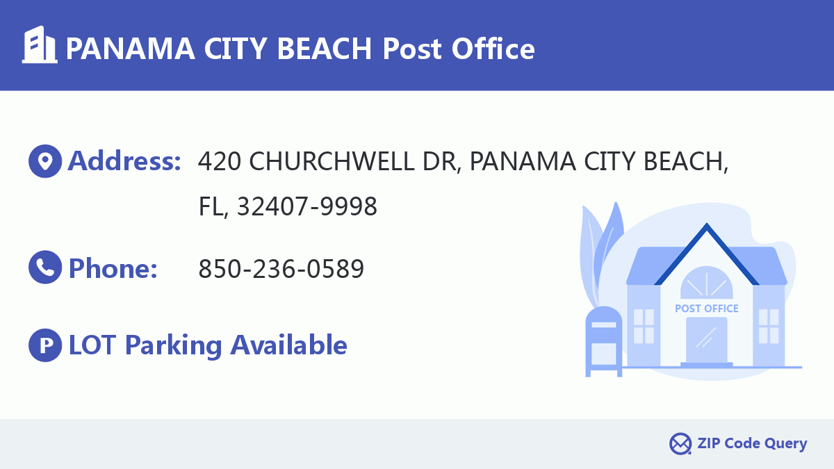 Post Office:PANAMA CITY BEACH