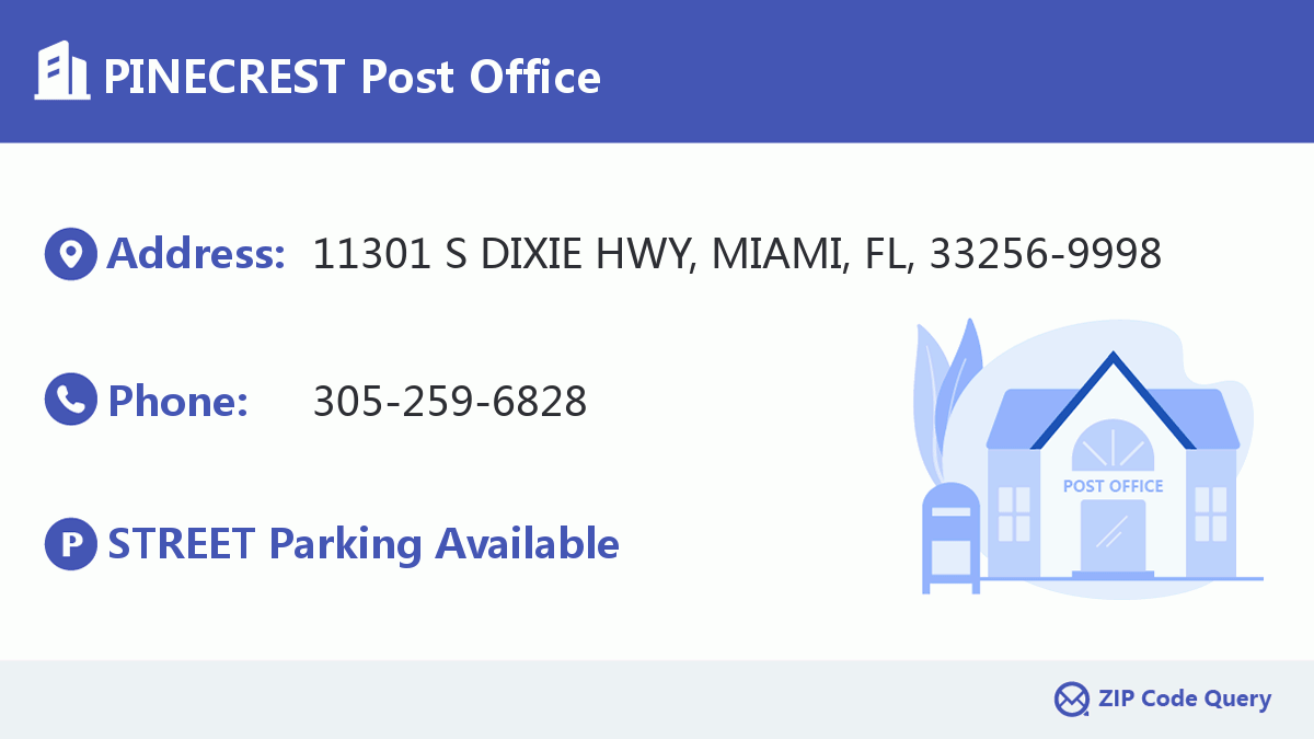 Post Office:PINECREST