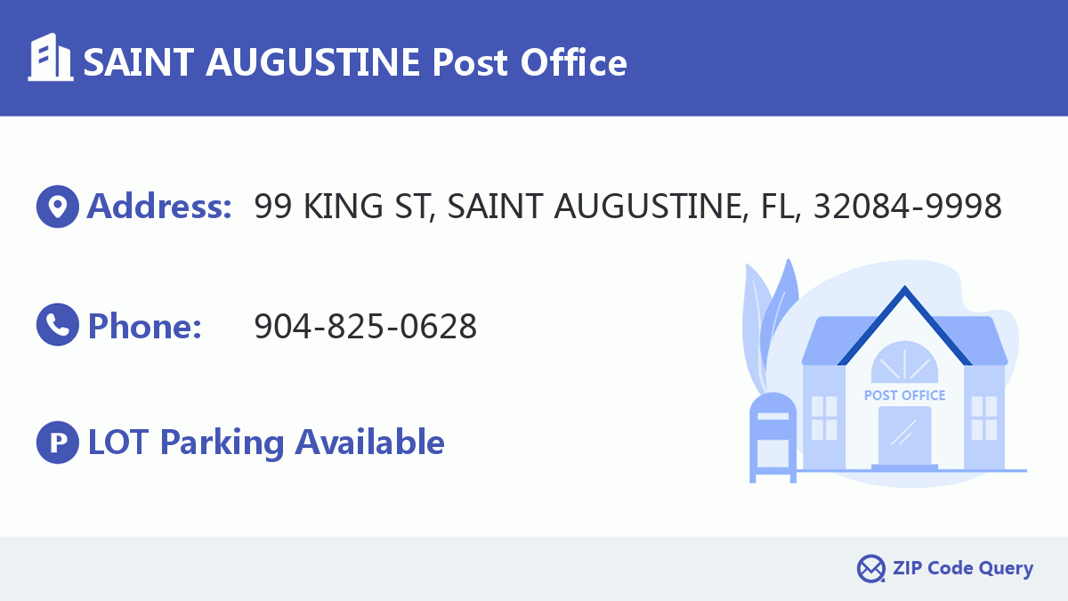 Post Office:SAINT AUGUSTINE