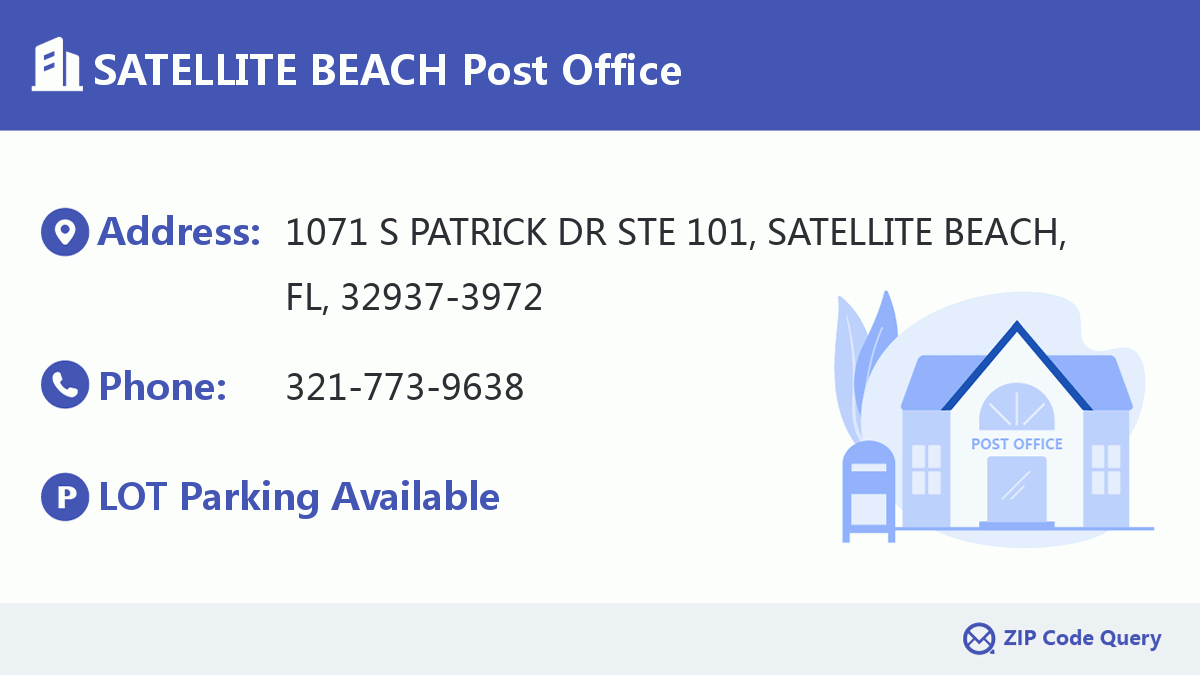 Post Office:SATELLITE BEACH