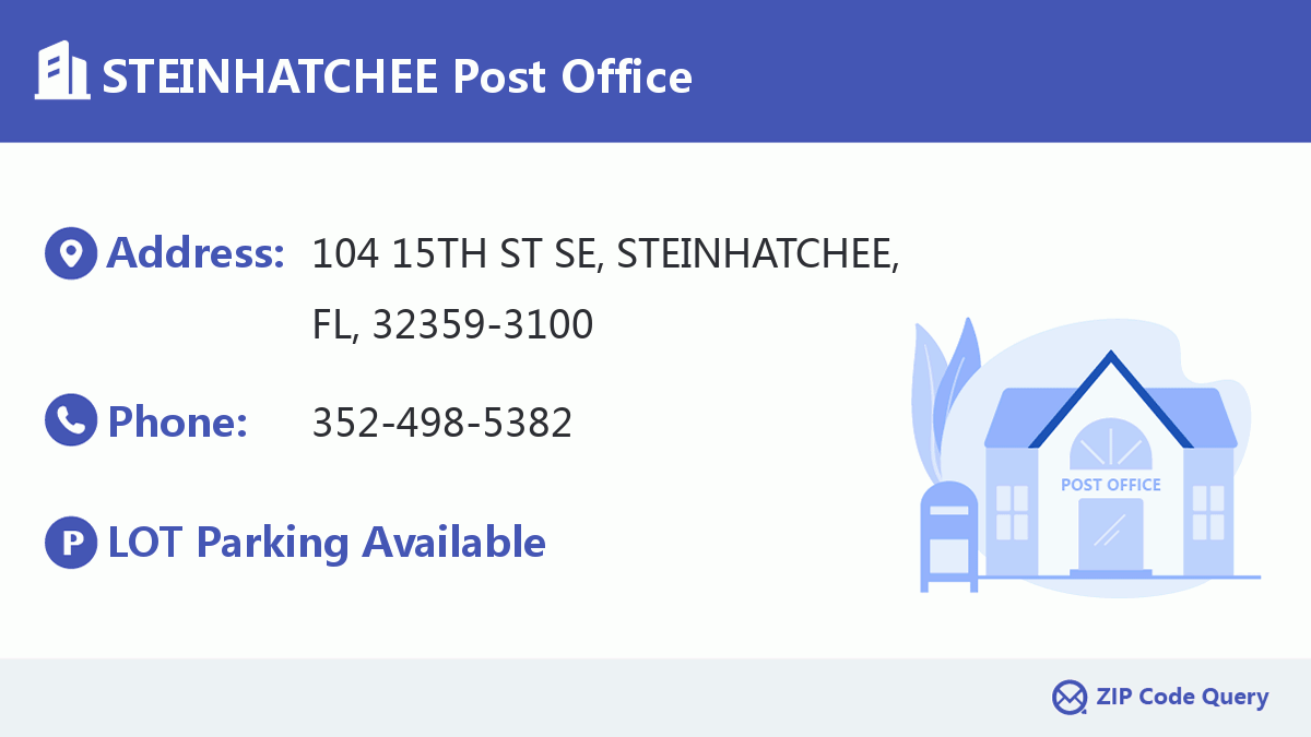 Post Office:STEINHATCHEE