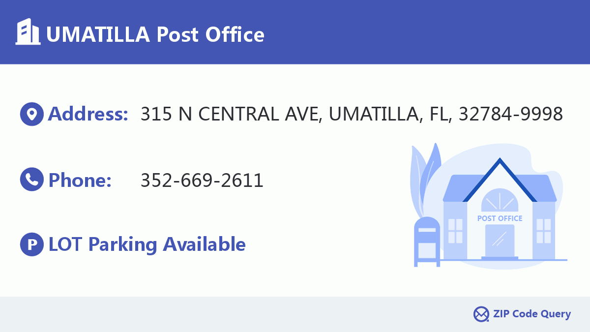 Post Office:UMATILLA